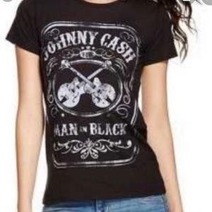 Johnny cash woman’s Man In Black t shirt size L